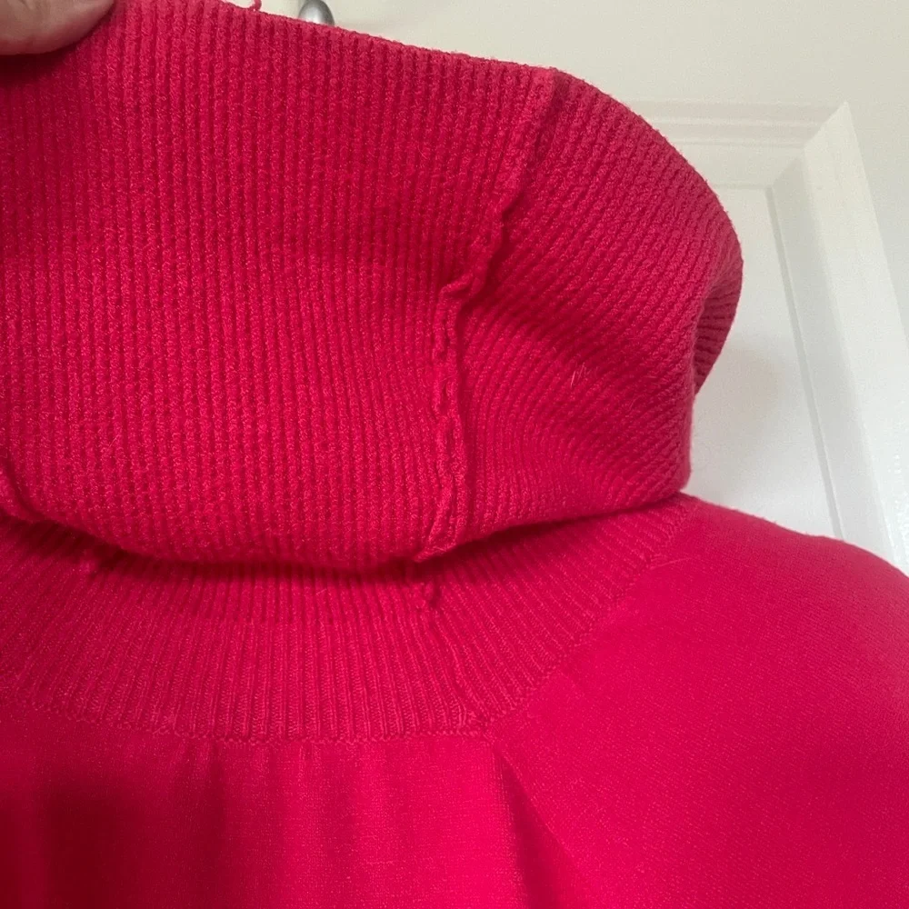 Cyrus Pink Cowl Neck Sweater - Picture 8 of 15
